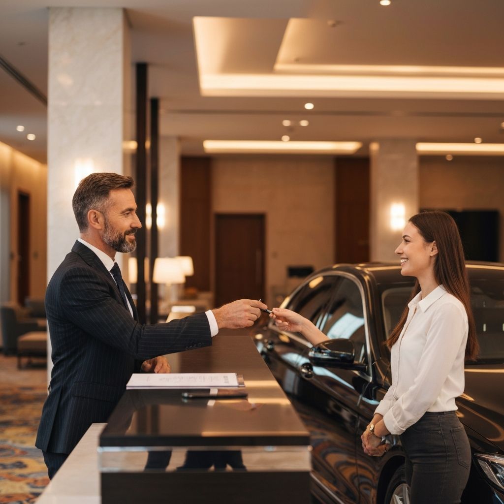 Premium car rental experience